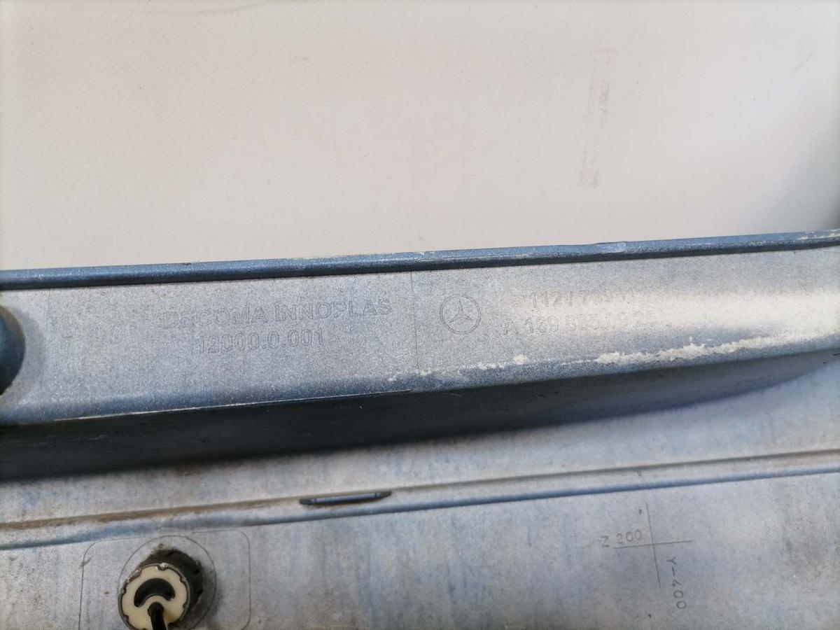 Mercedes A Klasse W169 original Sto&szlig;stange Stossf&auml;nger hinten 955 Mistralblau Bj.2008